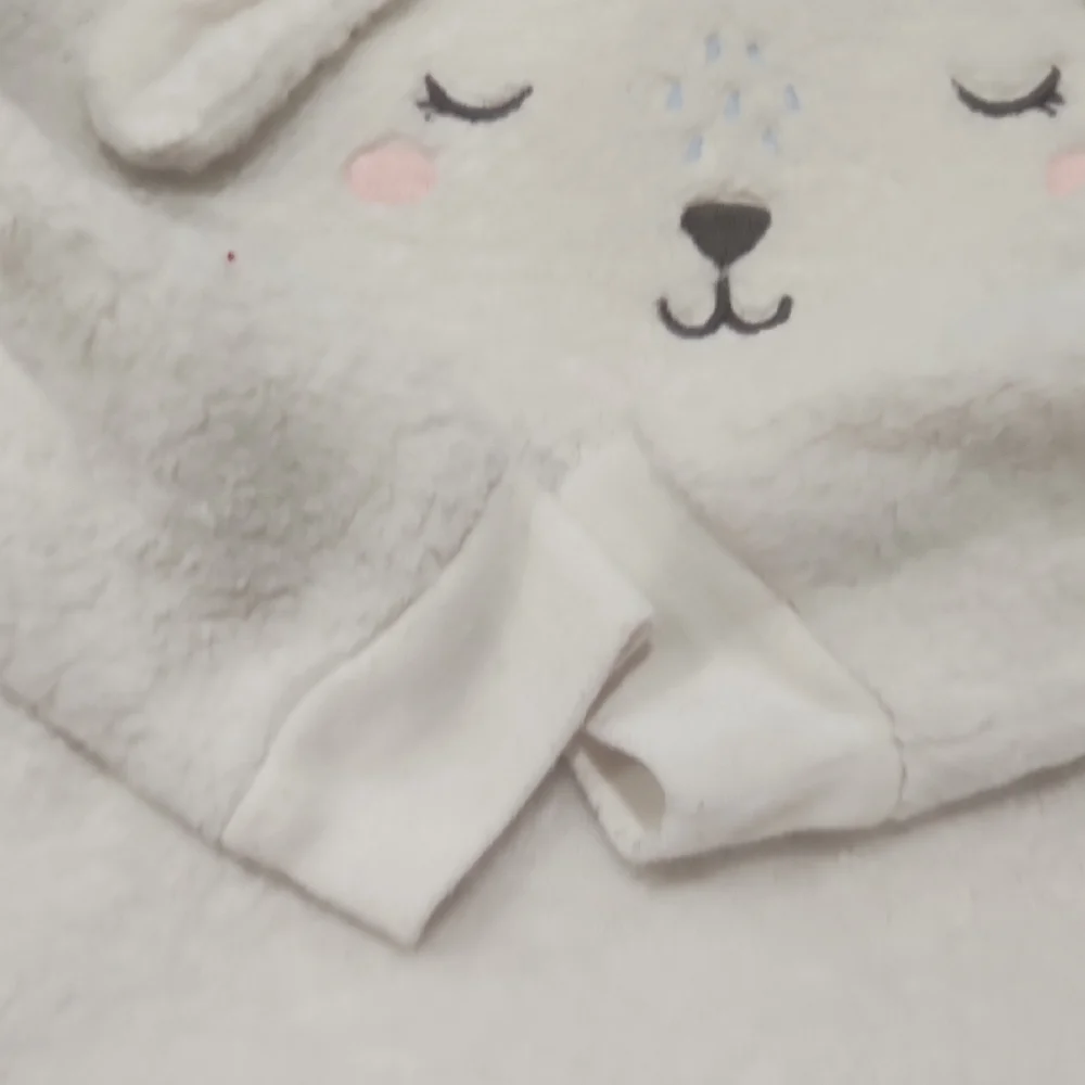 Carter's Cozy White and Blue Poodle Design Pajama Set